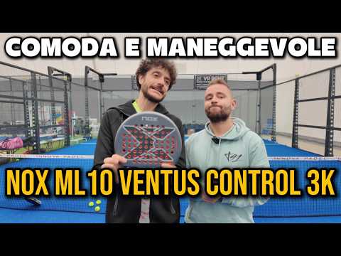 Nox ML10 Ventus Control 3k: Review | Cambia il telaio ma la solita pala di Miguel LAMPERTI