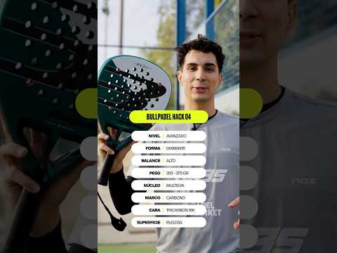 Probando la Bullpadel Hack 04 de Paquito Navarro #Padel #palareview #Hack04