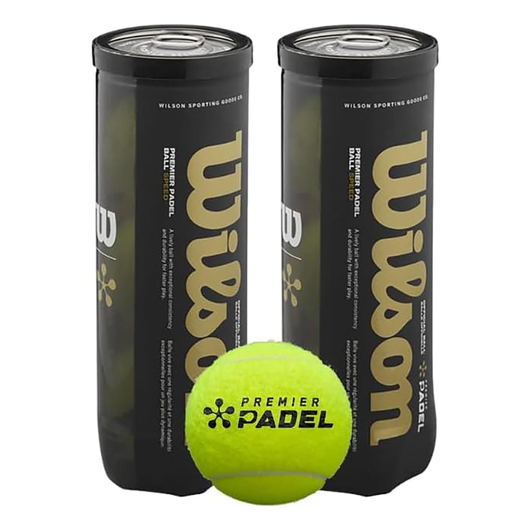 Wilson Premier Padel Speed 3 Ball Can (BI Pack)