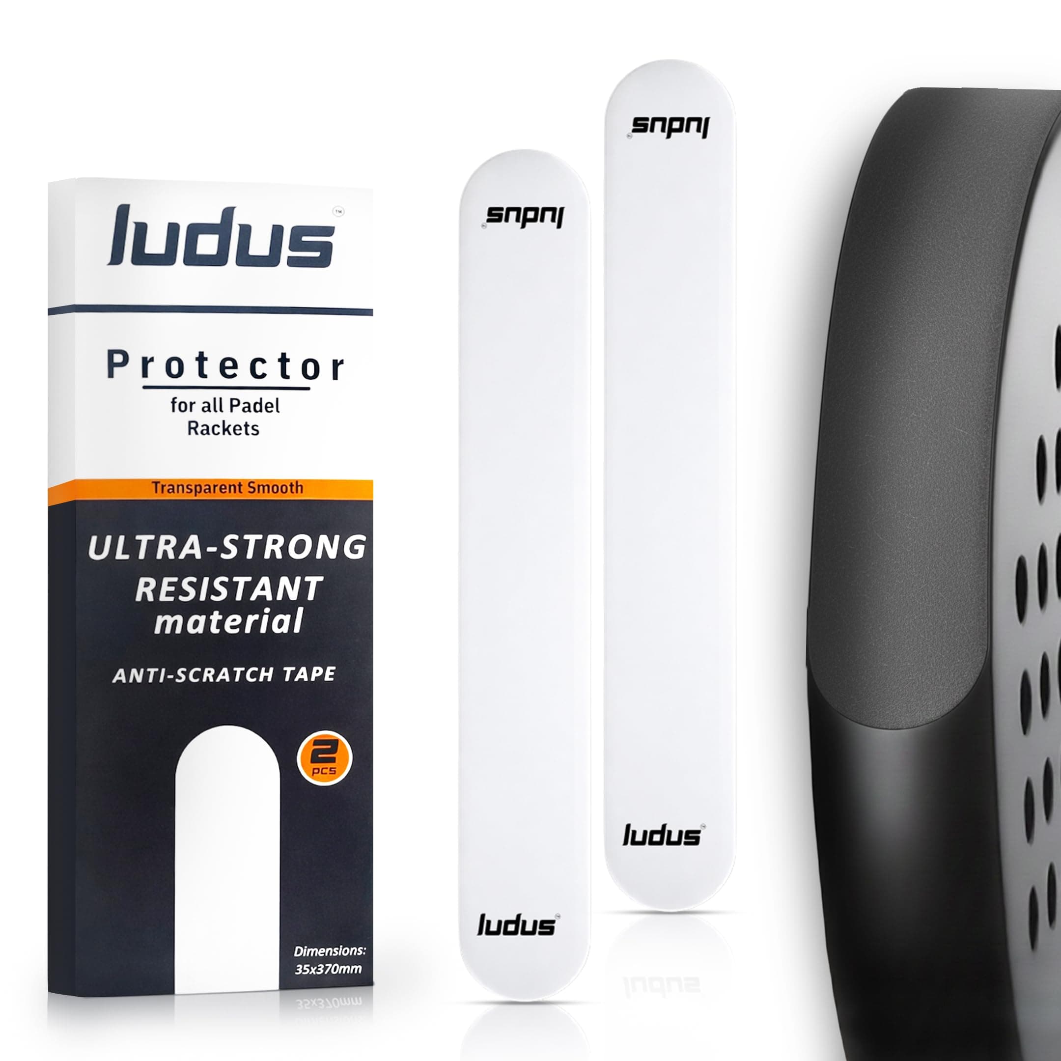 Ludus Protector de Pala Transparente
